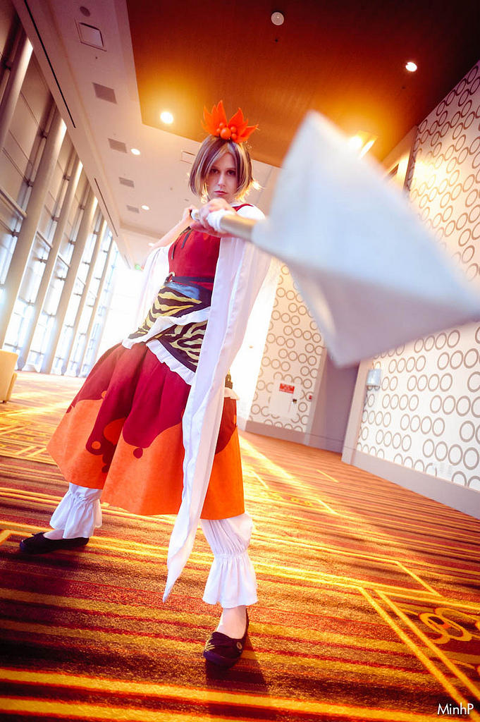 Cosplay- Shou Toramaru by rabid-potato