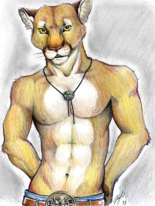 Cowboy Cougar by Skitzobits
