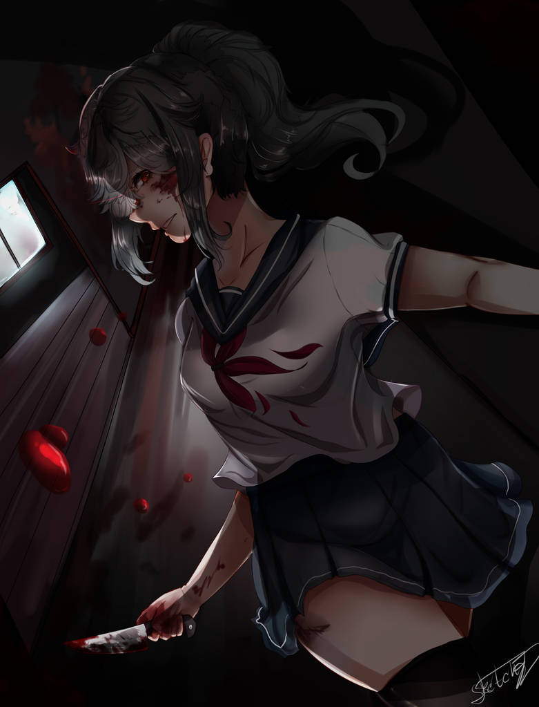 Yandere simulator fanart / Ayano Aishi by Sketcchy on ...