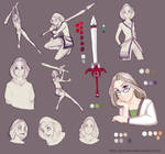 Original character - sword by JKJohnson