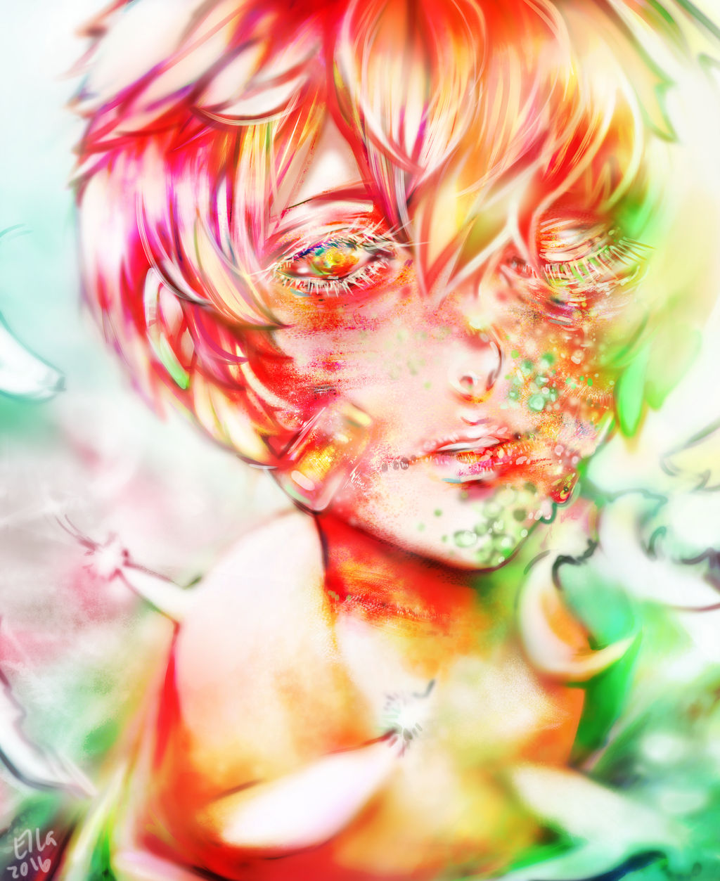 Paradise bird by eschellan