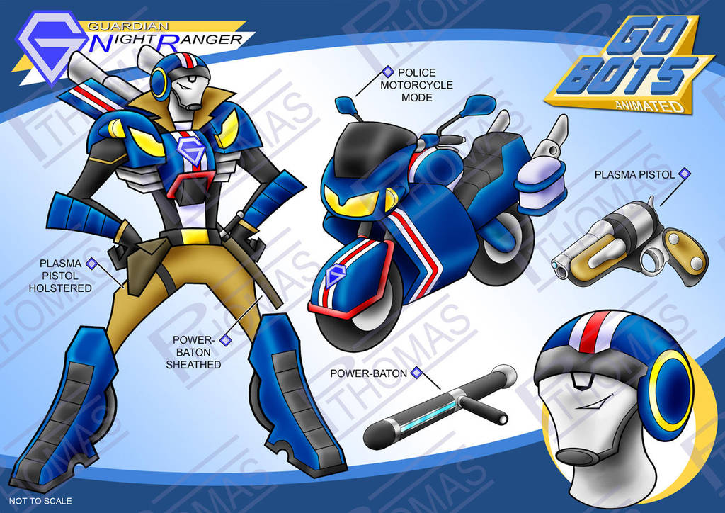 Gobots Animated Night Ranger by PWThomas