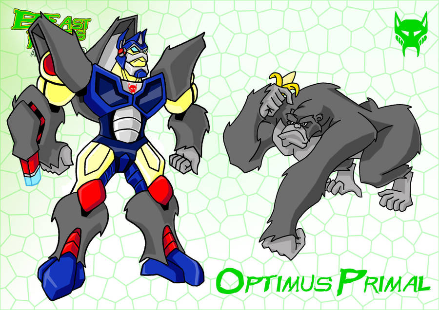 BW Animated Optimus Primal by PWThomas on DeviantArt