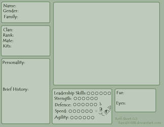 Warrior Cat Reff-Sheet by rascal4488
