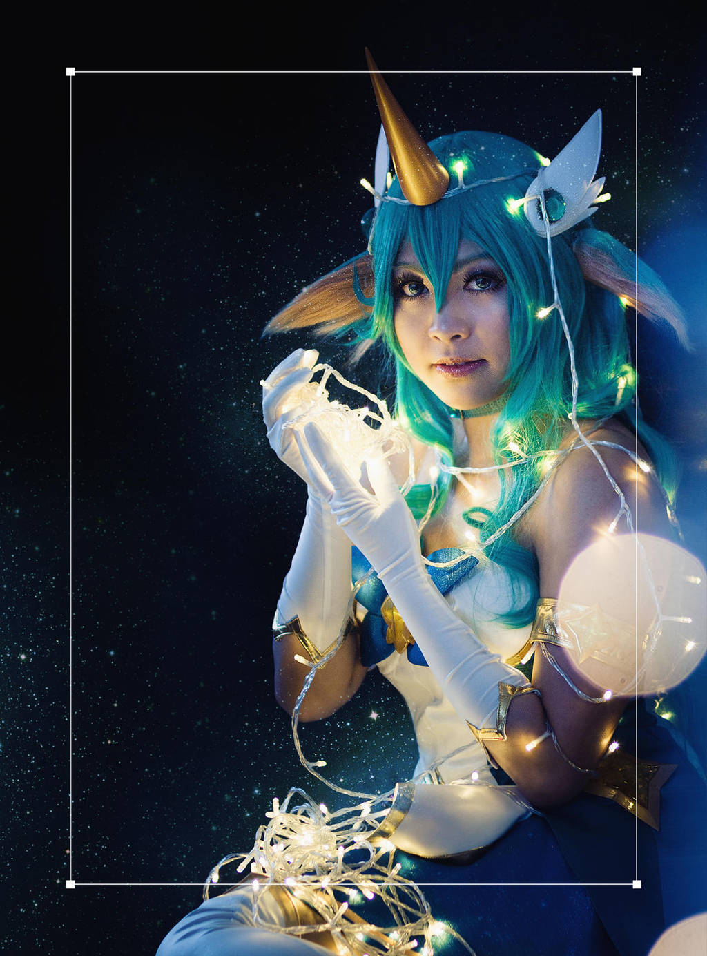 League of Legends . Star Guardian Soraka II by kazenary