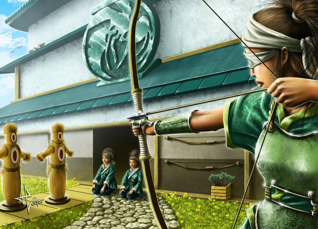 L5r - Archery range by HectorHerrera