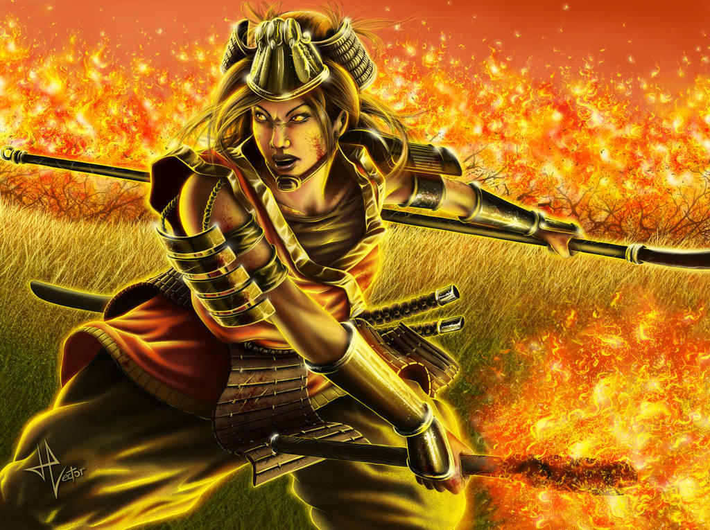 L5r - Ikoma Shinju by HectorHerrera