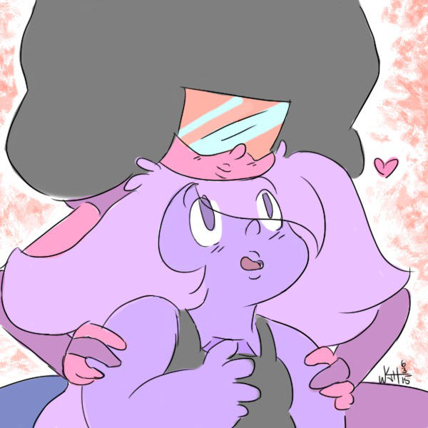 Art (c) Artistic-Winds Amethyst and Garnet (c) Rebecca Sugar and Cartoon Network