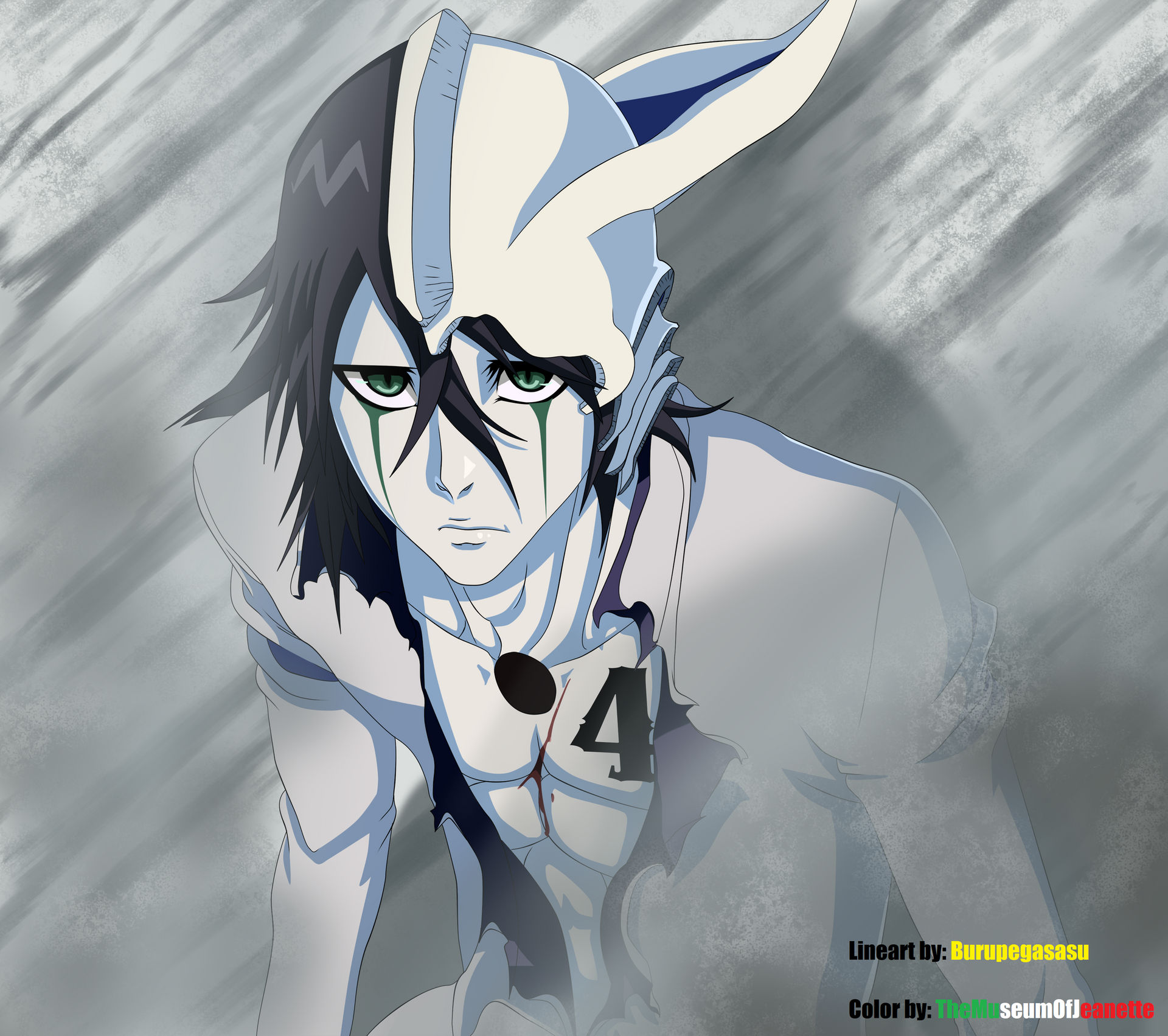 Ulquiorra (lineart and bases) commission by ZAIN-ART on DeviantArt