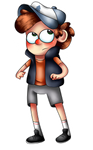Gravity Falls - Dipper by HayaMika
