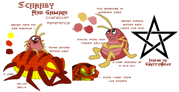 Scaraby + Gawain Ref by RoseSagae
