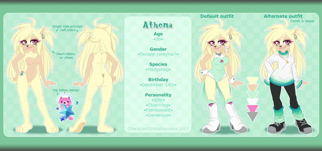 Athena Ref 2017 by MetalPandora