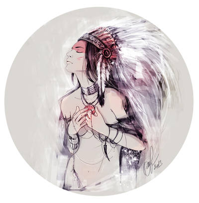 I by ElinasArt