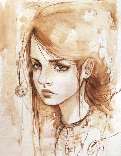 G i r l .. by ElinasArt