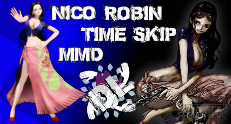 MMD One Piece Nico Robin (Time Skip) DL (Updated) by Friends4Never