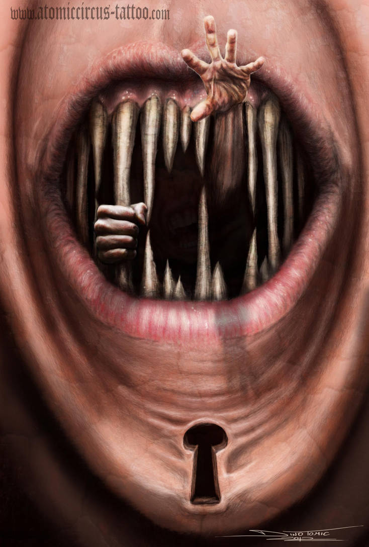 mouth prison by AtomiccircuS