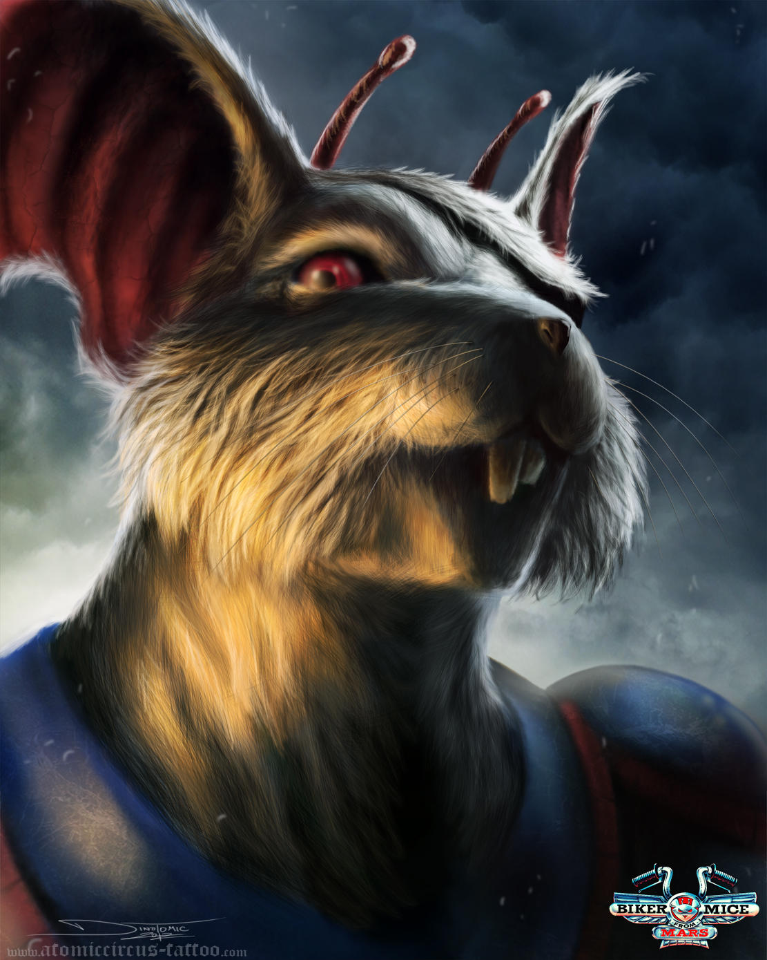 Biker mice from mars : Modo by AtomiccircuS