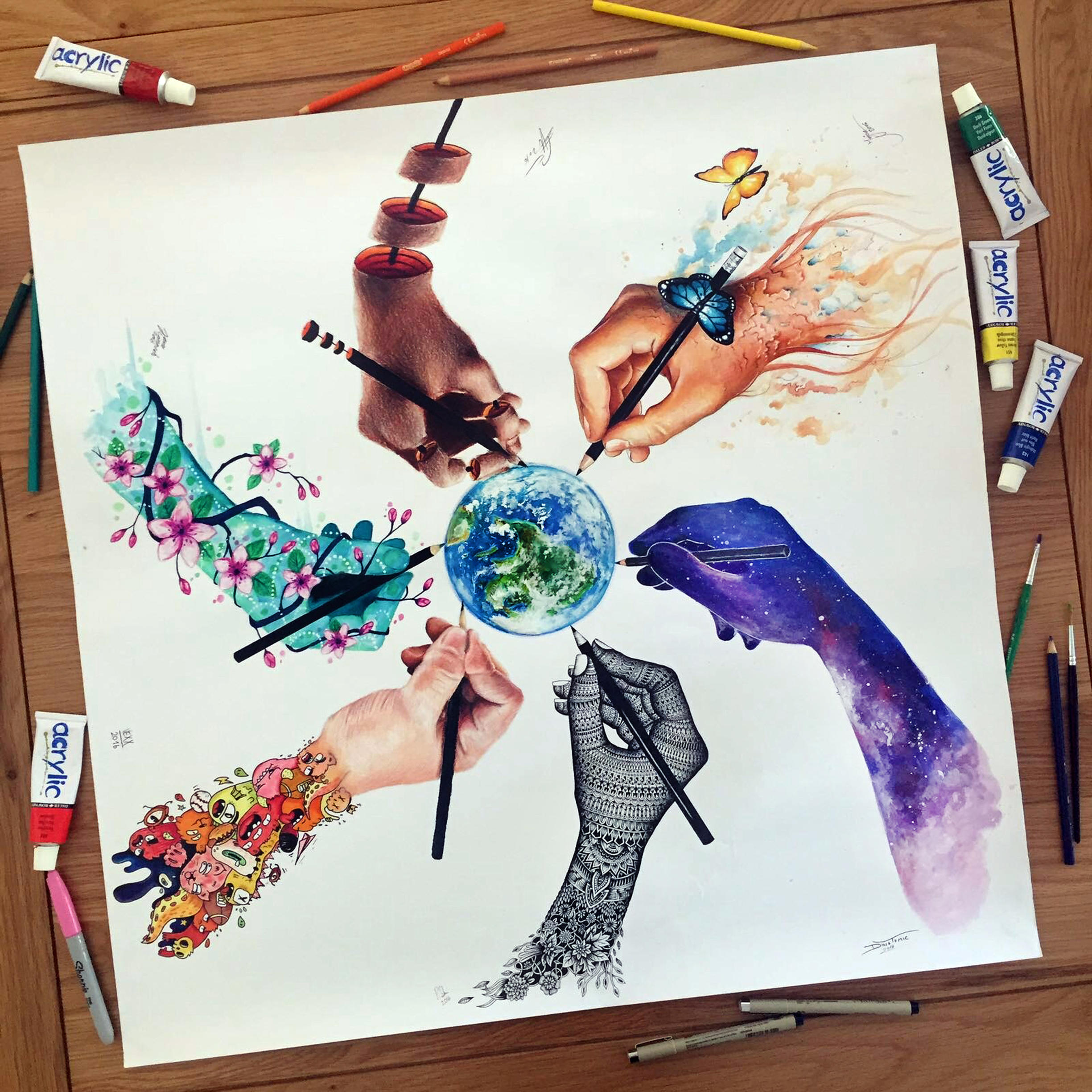 Artistic World by AtomiccircuS