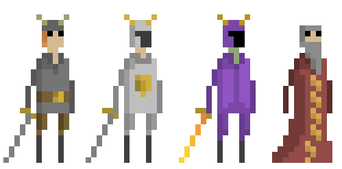 Improved Character Designs! by Gindew