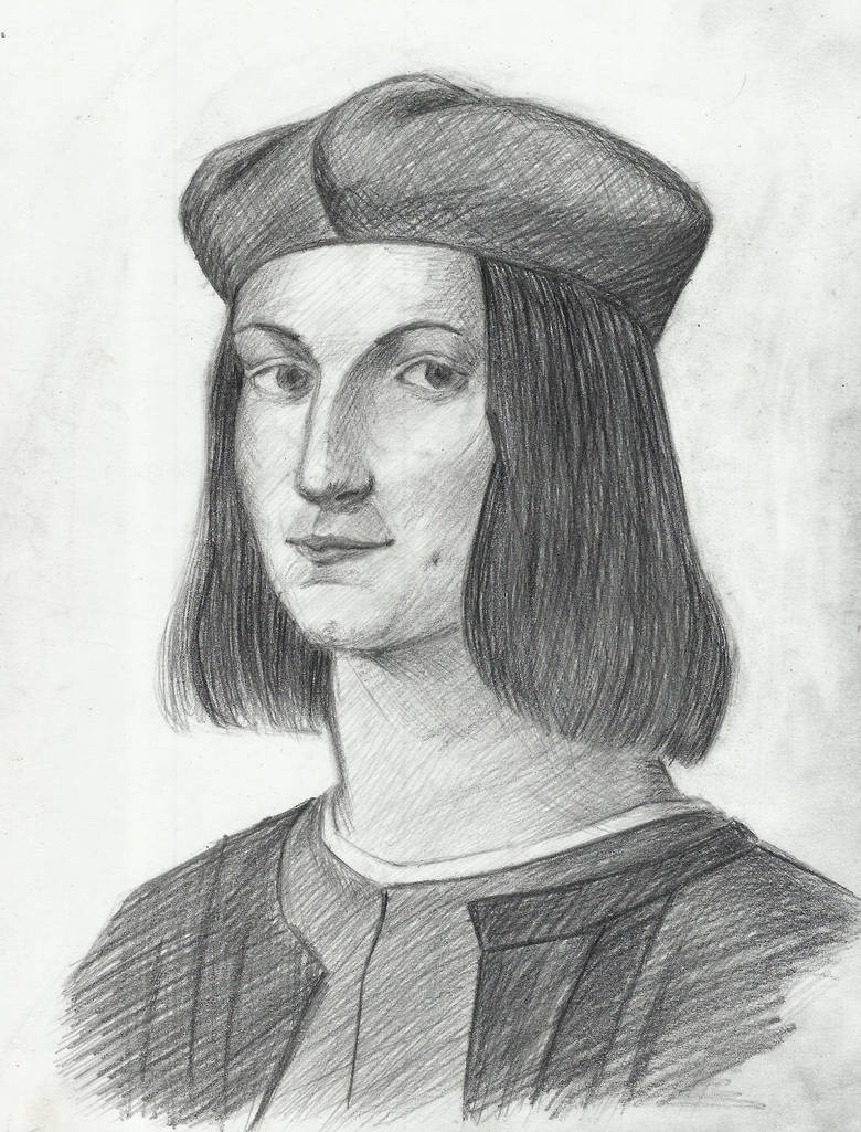 Master study, Portrait of the Young Pietro Bembo by tulvit
