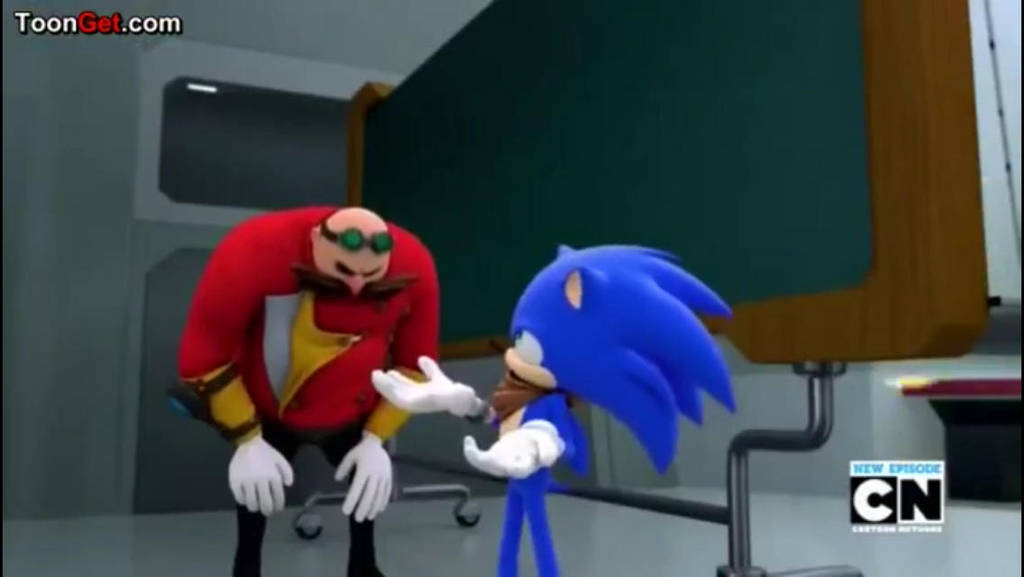 sonic and dr eggman