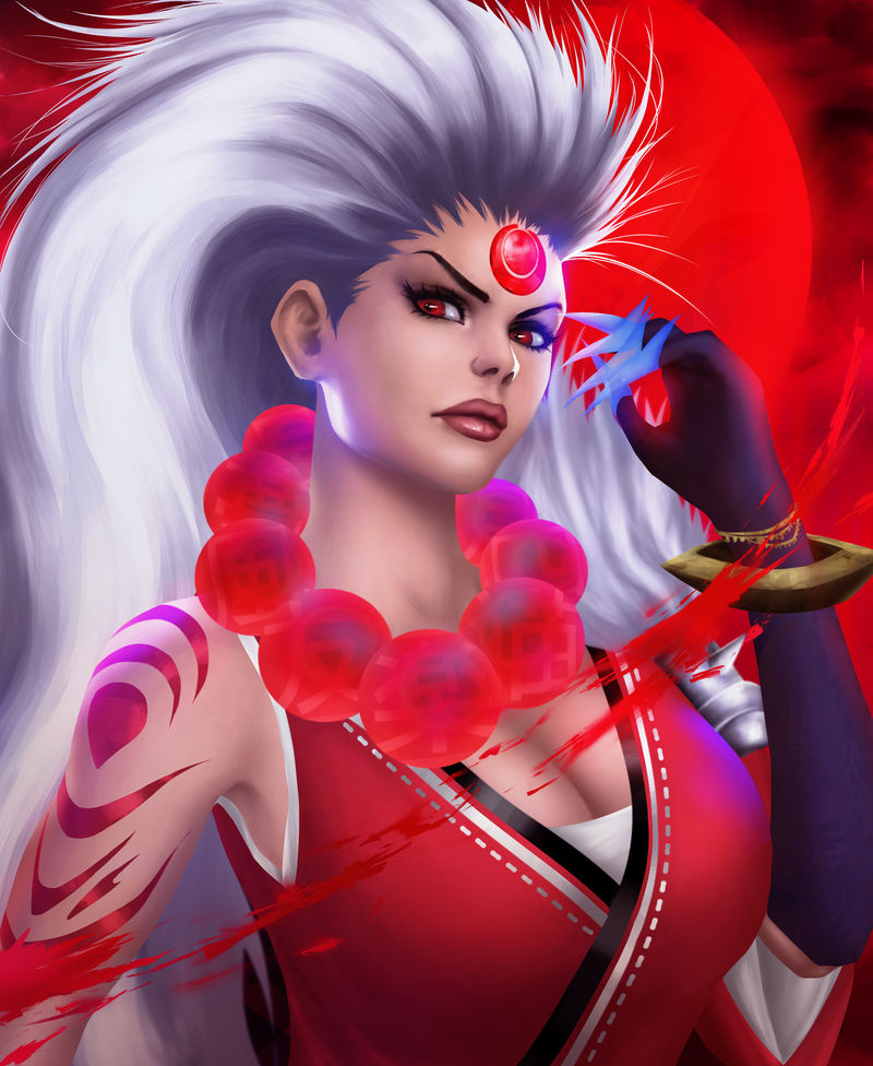 Blood Moon Diana by Projeect on DeviantArt