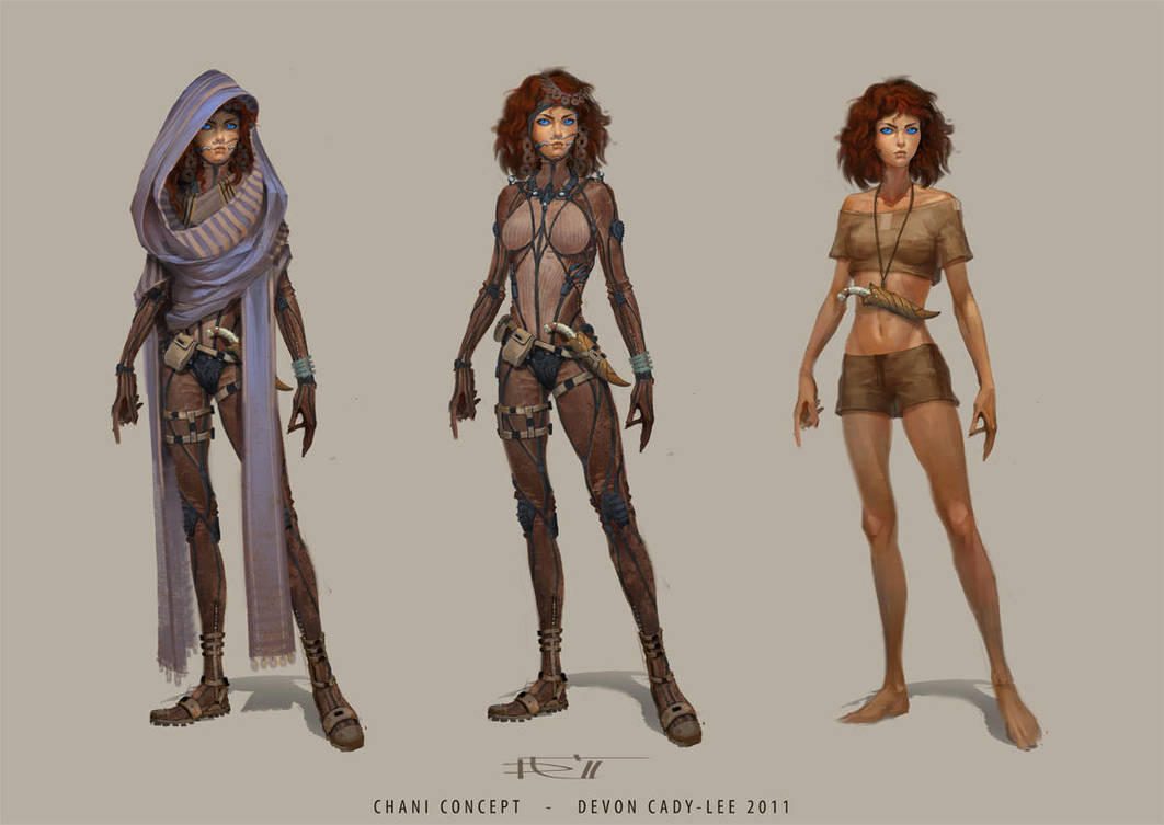 Dune - Chani costumes by Gorrem