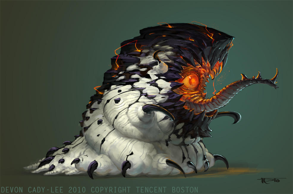 Marshmellow Monster by Gorrem