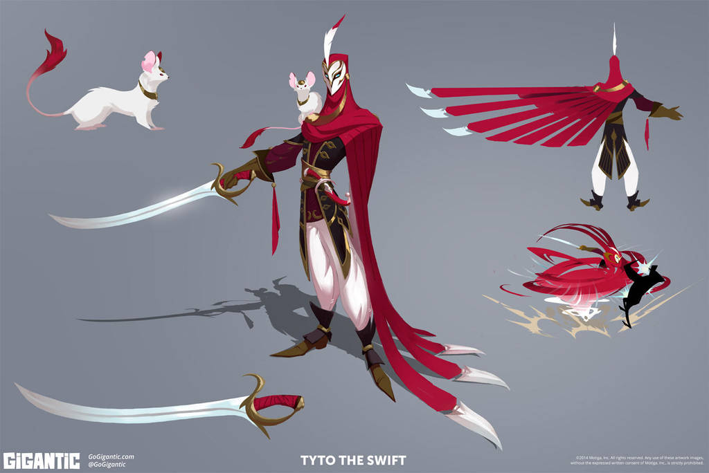 GIGANTIC - Tyto Concept art by Gorrem