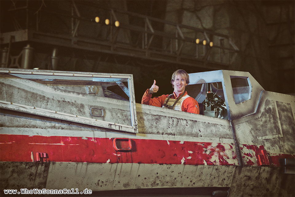 Luke Skywalker X-Wing by kathy1602