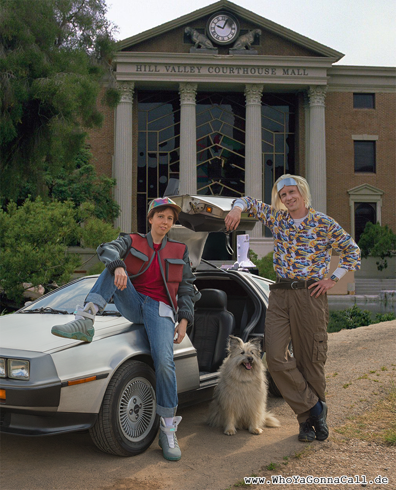 Again at Hill Valley Courthouse in 2015! by kathy1602