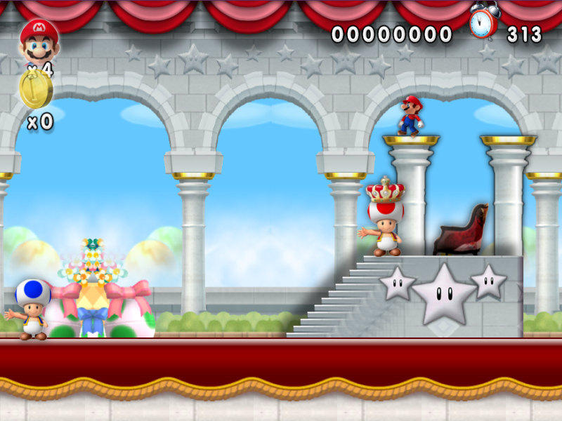 New Super Mario Forever Wii U 2012 by softendo