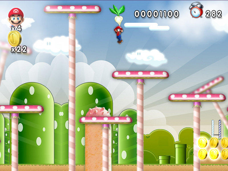 New Super Mario Forever Wii U 2012 by softendo