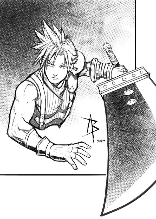 Cloud Strife by Baldobaldari