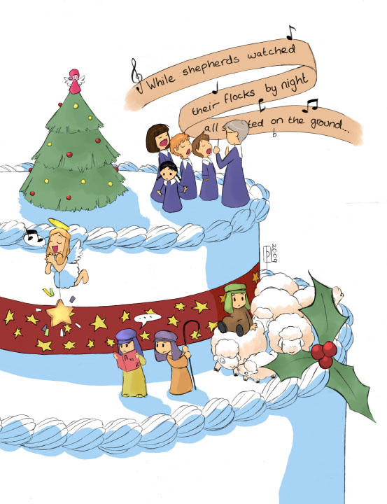 Christmas Cake by tammytee