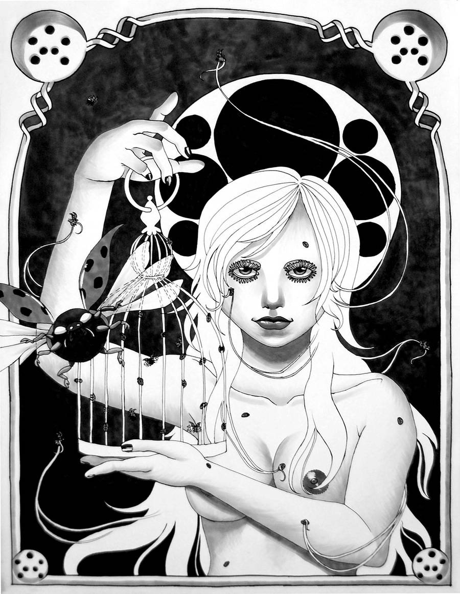 Lady of Ladybugs by ChiffonSigh