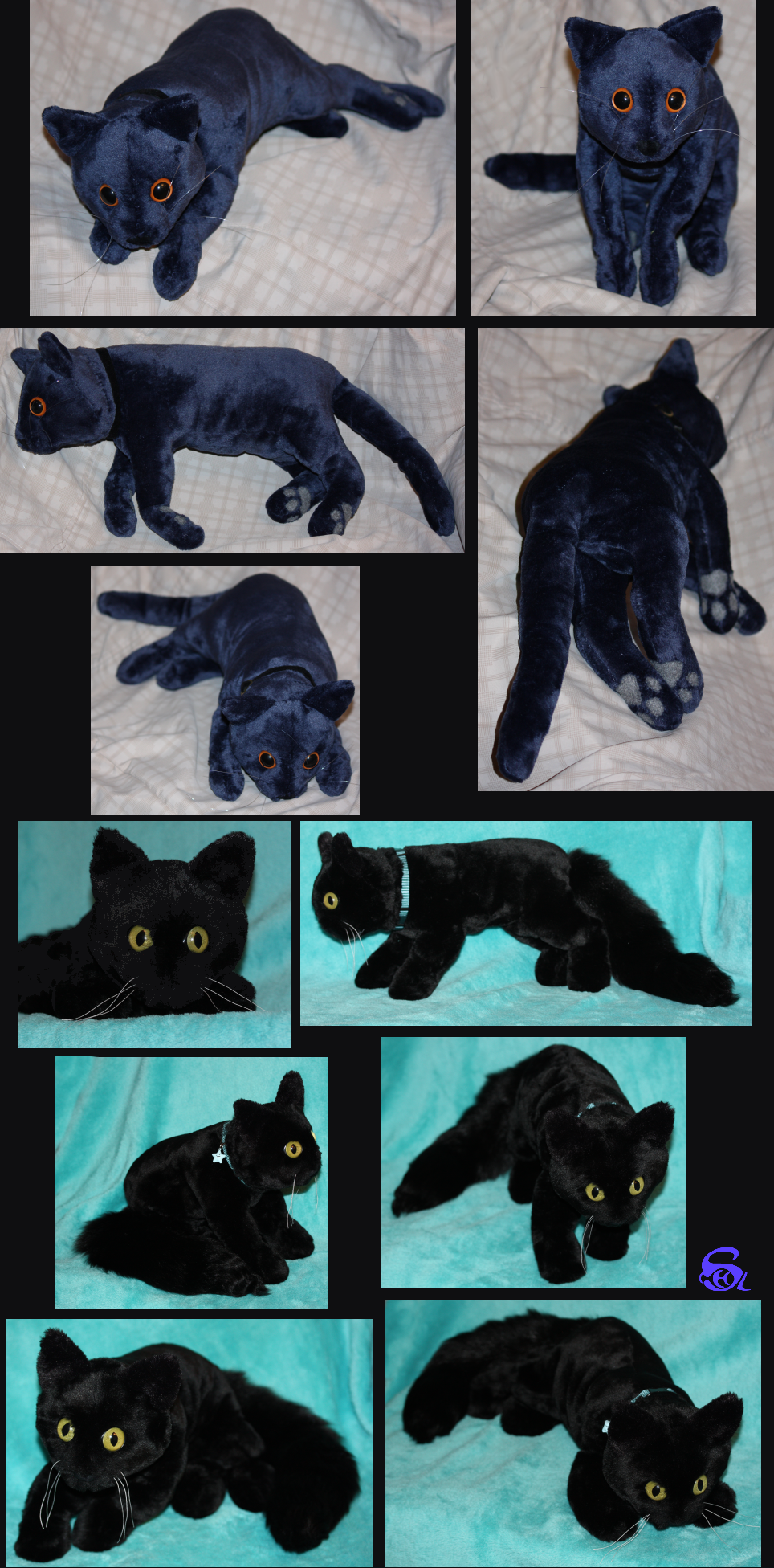 2 Cat-plushies FOR SALE by IsisMasshiro