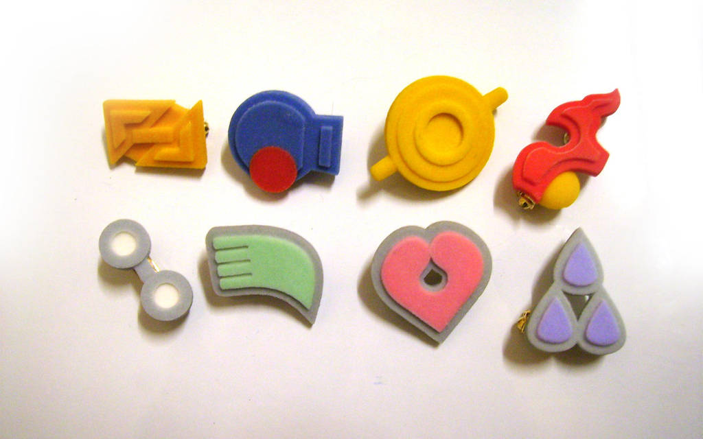Pokemon Badges - Hoenn by Alecat