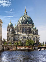 Berlin Cathedral Water Side I by pingallery