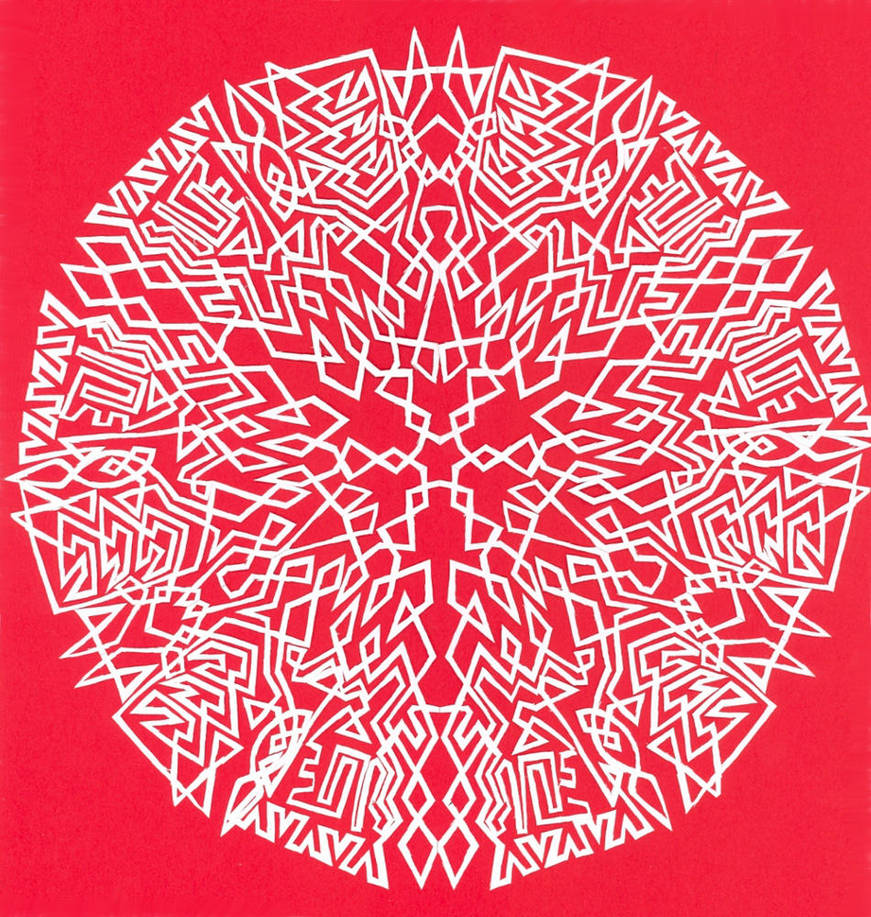 Abstract Flake 2 - Arrowhead by ChimeraDragonfang
