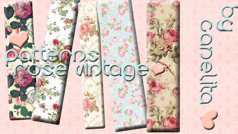 Patterns o Motivos Rose Vintage by SriitaDeWatt