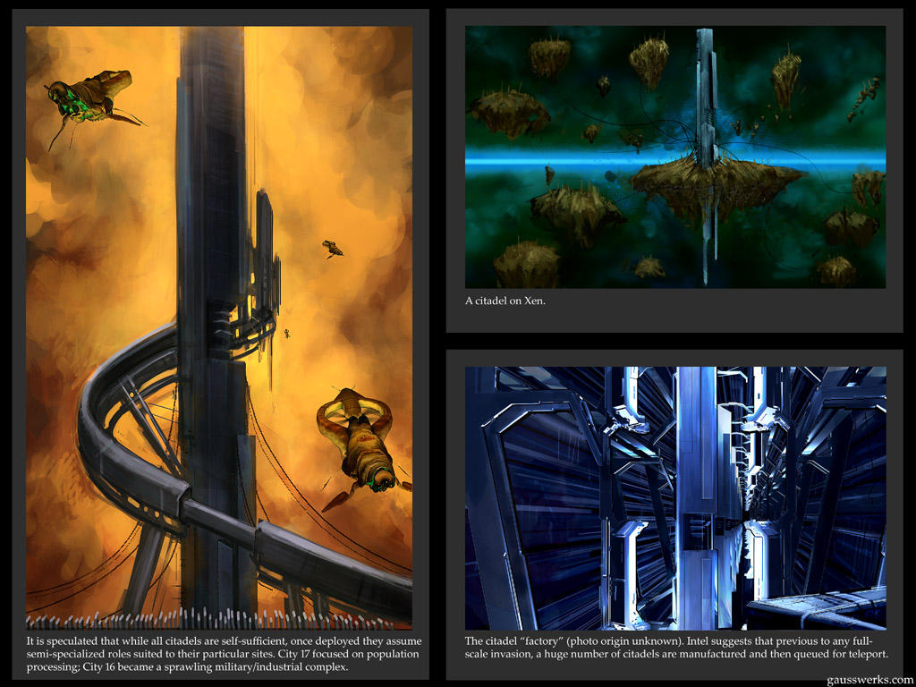 HL2 City 16 + Citadel Factory by gausswerks on DeviantArt