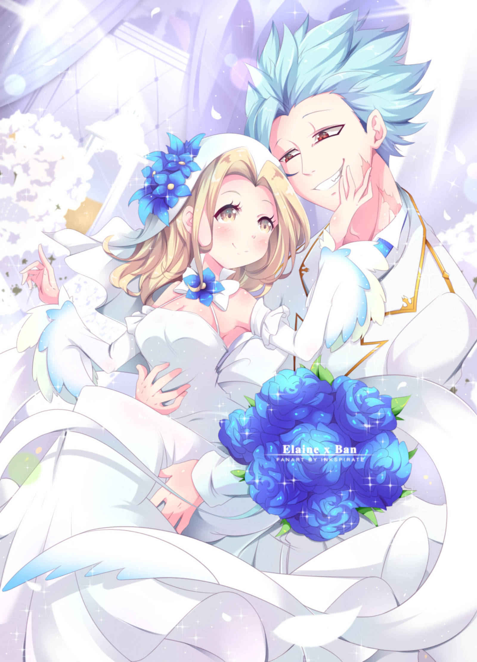 Elaine x Ban - Nanatsu no Taizai by Inkspirate on DeviantArt