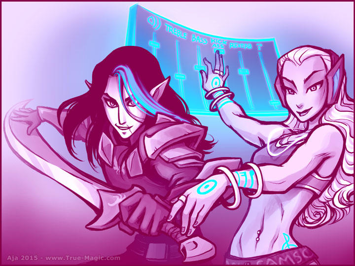 Yrmstrae and Delilah by Vanilleon Yrmstrae and Delilah by Vanilleon