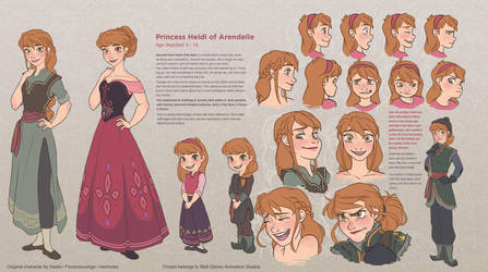 Heidi - Character Sheet by NightLiight