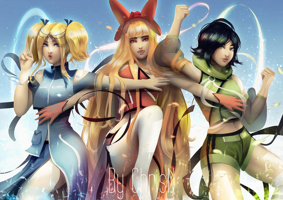 The Powerpuff Girls by ChrisN-Art