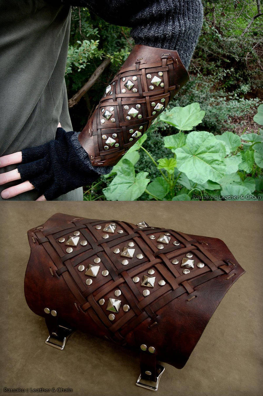 Kili Bracers - Hobbit Movie costume by rassaku