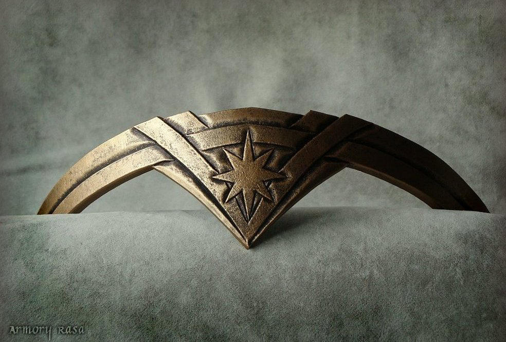Wonder Woman tiara by rassaku on DeviantArt