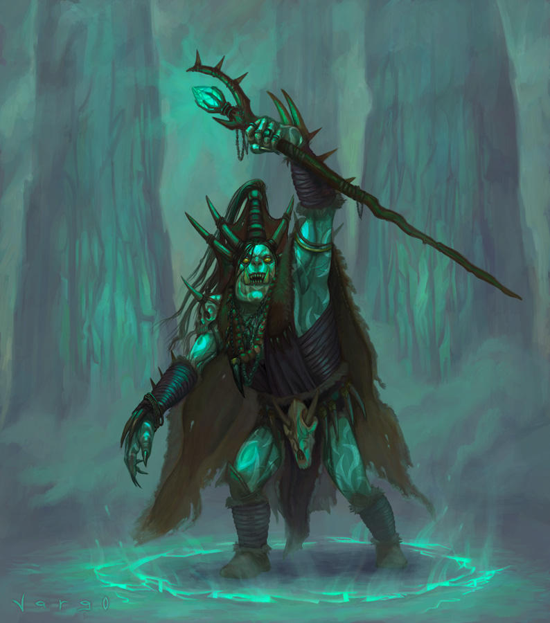 Orc Shaman by DavidVargo