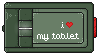 I love my TABLET stamp by RRRAI